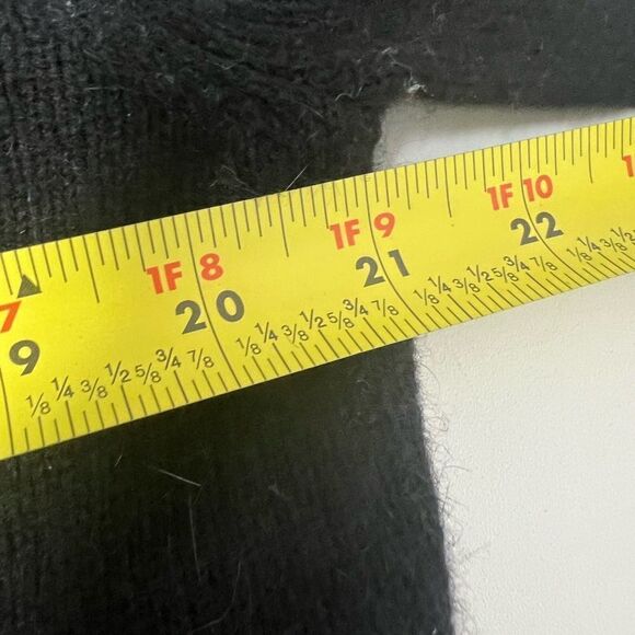 Vintage Rabbit Hair Wool Blend Rose Embroidered Cardigan Sweater Size L - Picture 7 of 11